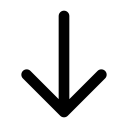 arrow-down-black